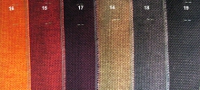 Šíře: 150cm; Složení: 100% Polyester; Odolnost v oděru 57 750 cyklů